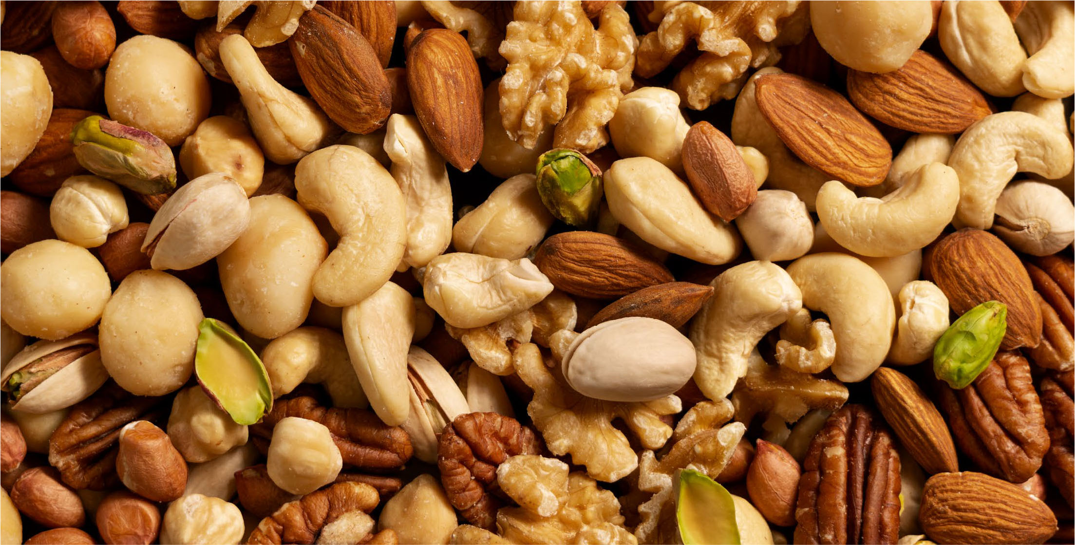 Mezcla de frutos secos como productos alimentarios que pueden respaldar un warrant